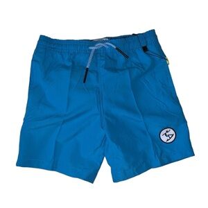 NWT UZZI Boys Water Activated‎ Print 5 Inch Swim Trunks Size Large